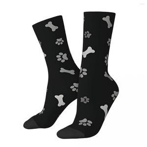 Herrensocken Drucke und Hundeknochen Tierpfoten Kawaii Einkaufszentrum -Cartoon -Muster Erwachsener Kind