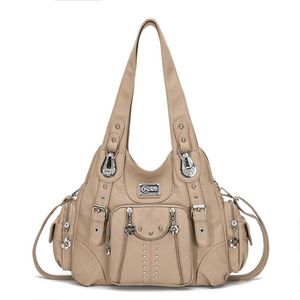 Skewers Angelkiss Fashion Borse Borse Women Occiglia PU in pelle PETURA CAMA FEMMILE BigCapacity Borse Bolsa Feminina Bolsa