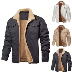 Men's Jackets Mens Fashion Simple Solid Pocket Cardigan Button Sweater Jacket Warm Gear For Men Rain Coats Lightweight Hood
