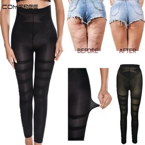 Tomosa da cintura Shaper High Shapewear Shapewear Anti Cellulite Compressão Legggings pernas Slimming Body Shaper Tummy Control Tights calcinha coxa magra 230818