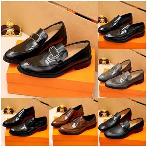 Destin Loafer Designer Toptaination Trode Shoes Men Black Oxford Real Leather Business Wedding Office Formal Guide Derby Shoe Loafers