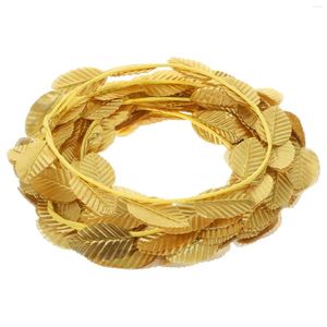 Bandanas 12 pezzi Accessori per capelli a foglia di vite Accessori corona Donne tessuti per fiori da sposa corona di ragazze con sposa.