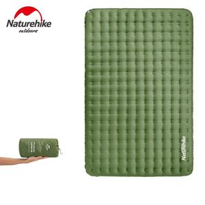 Tapete Naturehike Colchão de Ar Inflável Engrossar Tapete de Acampamento Ao Ar Livre Almofada de Dormir À Prova D 'Água Único Duplo Para Caminhadas Viagem Piquenique