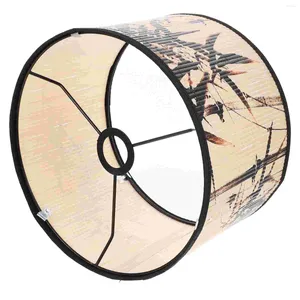 Pendant Lamps Lamp Bamboo Lampshade Light Cover Retro Hanging Pastoral Style Ceiling Supply Lampshades For Lights Replacement