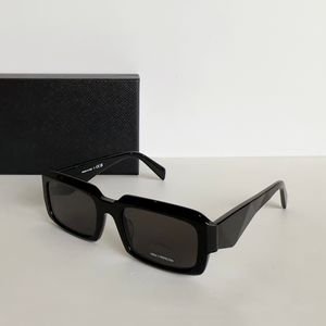 Occhiali da sole da sole 27z Designer neri cornici grigie lenti estate soleggiate gafas de sol sonnenbrille uv400 abbigliamento per gli occhi con scatola
