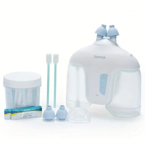 Electric Nasal Irrigation System Nose Wash Deep Cleaning Sinus Rinse Relieve Congestion Runny Nose Itching