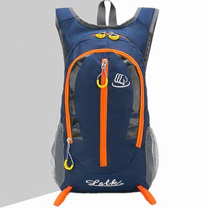 Backpacking Packs Waterproof Quality Nylon Backpack 20L Portable Outdoor Travel Pack Vandring Cykling Klättring Sportväska Män kvinnor Ruckssack 230821