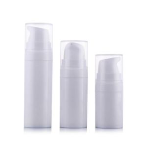 20st 10 ml 15 ml liten mini tom plastdjur toner parfym påfyllningsbara luftlösa flaskor kosmetiska provbehållare för resor EB12 XJEMN