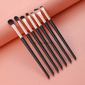 Makeup Brushes 7pcs/set Eyebrow Eyeliner Brush Soft Eye Makeup Brushes Eyeshadow Blending Brow Contour Thin Eyeliner Cosmetic Women Beauty Tool HKD230821