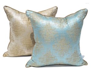 Pillow Fashion abstrakte blau braun gelbe dekorative Wurfkissen/Almofadas Fall 45 50 Europäische Moderne Cover Home Dekoration