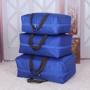 Storage Bags 11 Colors S/M/XXL Quilt Bag For Travel Clothes Organizer Wardrobe Breathable Dustproof Packages With Handle