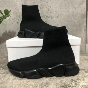 2024 Men And Women Black Boot Top Quality Speed Trainer Socks shoes for men& women Triple black white red Casual shoes Fashion Designer Sneakers ankle boot