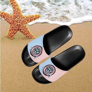 Slippers mulheres chinelas gama phi delta impressão casual slip-on ladies slides clássicos chinelos confortáveis ​​para sapatos de praia respiráveis ​​no verão hkd230821