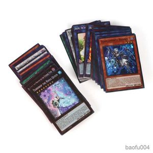 Card Games 100Pcs Yugioh Card in English YU GI OH Master Duel Competitive Deck Trading Card Game Shiny Collection R230821