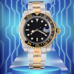 Orologi da polso orologi da uomo Montre AAA 40mm Automatico 2813 Muovo orologio luminoso Sapphire impermeabile sportivo impermeabile orologio da polso di moda per vento da sé Montre de lussuoso