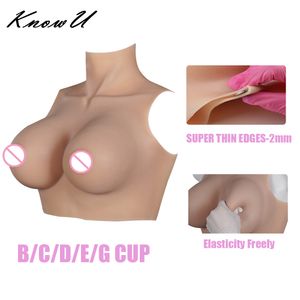Breast Form Crossdresser Breast Forms B C D E G Cup Fake Boobs Super Thin Material Silicone Tits Shemale Transgender Cosplay Female Chest 230818