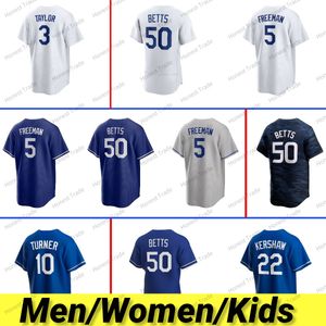 Men Women Kids Martinez Jersey Baseball Will Smith Kike Hernandez James Outman Freddie Freeman Julio Urias Miller Mookie Betts Robinson Custom Blue White