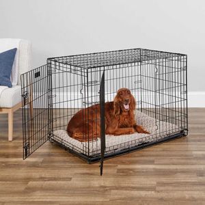 Andra husdjursförsörjningar Midwest Homes för husdjur Double Door Icrate Metal Dog Crate 42 