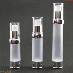 400pcs/lot 15ml 20ml 30ml frosted Vacuum Refillable Lotion Bottles Airless Pump Bottle Makeup Tools#123goods Mqjll
