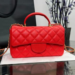 9a Designer Flap Bag Bolsa de luxo Bolsa de couro Purse de 20 cm de altura Crossbody With Box