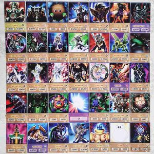 カードゲーム100pcs yu-gi-ohアニメスタイルカードブルーアイズダークマジシャンエクソディアスリファーra yugioh dmクラシックプロキシカードキッズギフトR230821