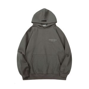 Hoodies masculinos Novo outono e nevoeiro de inverno Urso de deus linha dupla ess ess e feminina pequena carta impressa casal solto suéter357526