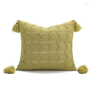 Pillow American Green Forest Modern Sofa Throw Linen Chair Bed Car Living Room Home Dec Wholesale MF673