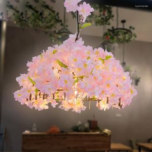 Anhängerlampen Industrial Style Green Light Restaurant Bar Milk Tea Shop Kronleuchter Grill kreativer dekorativer Hängen