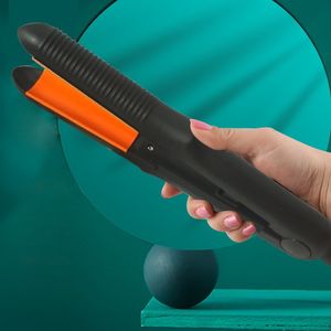 Curling-Eisen Multifunktions geschwungene Platten Curling Irons Turmalin Keramik Haarglätter Curler 240 Salon Styler Haarwellen Waver 110-240V 230821