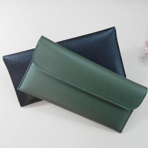 Wallets Women's Bag Long Purse Fashion Thin Student Money Clip Simple Buckle Card Position Wallet