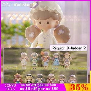 Blind Box Origina Trova un unicorno MOLINTA Elenco Spring Series Besta Blind Action Figure Model per Girl Sorprese Gift Birthday Giocheo 230821