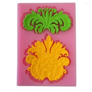ベーキングカビの花の形のキャンディーシリコン3Dカビケーキデコレーションフォンダントカビ装飾ソープチョコレートメーカー向けのツール