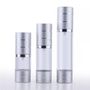 10pcs 15ml Small mini Empty Foil Cap Toner Perfume Pressed Rotary Refillable Airless Cosmetic Bottle Sample Makeup Containers Joepd