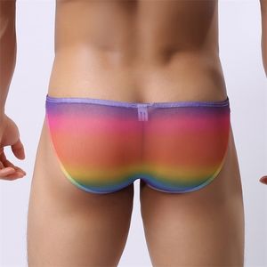 Briefs Panties Men Sexy Perspective Brief Ultra-thin Low Waist G Strings T Back Thong Bikini Male U-bulge Pouch Jockstrap Gay Underwear Panties 230818