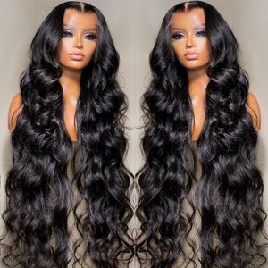 Body Wave Spets Front Human Hair Wig 13x4 HD spets frontala peruker för svarta kvinnor brasiliansk kroppsvåg spetsstängning peruker