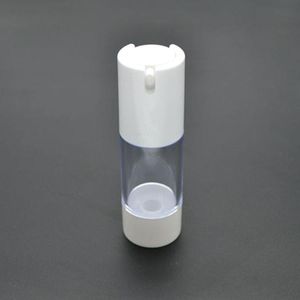 10pcs/lot 50ml Clear Plastic Emulsion Shampoo Cream Envase Airless Pump Bottle Empty Cosmetic Containers SPB94 Mghbf