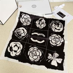Silk Shawl designer scarf kerchief Luxurious 100% Silk High End Classic Letter pattern Designer shawl Scarves Gift Easy to match S274q