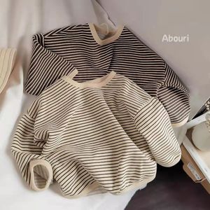 Ceket Hoodies Çocuk Çocuk Sweatshirt Toddler Girls En İyi Giysiler Bahar Pamuk Uzun Kollu T-Shirt Çocuk Kıyafetleri Sonbahar 1-6y Boys Giyim 230821