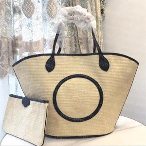 Rese Messenger Summer Beach Petit Bucket Shoulder Bag Wicker Woven Female Totes Straw Bags Casual Rattan Women Handbag2344