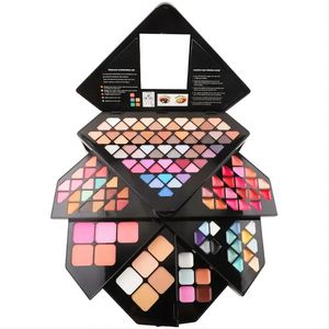 POPFEEL Professional Makeup Set - 130 Colors of Shimmer & Matte Eyeshadow, Blusher, Lipstick, Foundation, and Powder - Perfect Gift for Mom