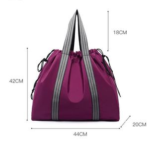 Bags Large Capacity Sport Handbag Men Women Gym Bag Multifunction Travel Backpack Waterproof Outdoor Fitness Yoga Mat Training Duffle