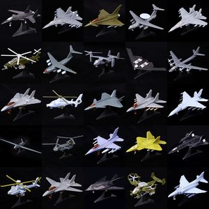 Aircraft Modle 4d 27Styles 1 144 Fighter Assembly Model Plastic Gule Free Plane Armed Helicopter Reconnaissance Aircraft Bomber Model Toy 230821