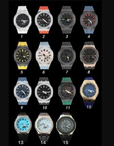 2023 Original Shock Watch Digital Sport Quartz Unisex Watch Alloy Ultra Thin Waterproof Dial Rubber Strap Oak Series