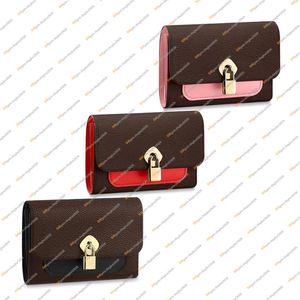 Ladies Fashion Casual Designer Luxury Wallet Soild Swork Key Pouch Holder High Caffice Top 5A M62567 M62578 Business CA2901