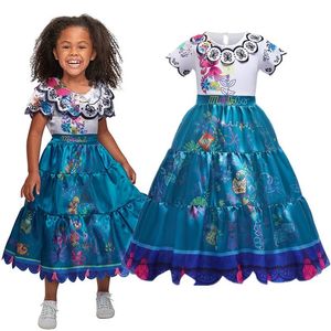 CHABANTO CHARM CHANTO CHANTER MENINAS PRINCESSO COSTO PARA HALLOWEEN CRIANÇAS MIRABEL BINDERNINY Party Festa Cosplay Dress Kids Madrigal Carnival Disguise 230817