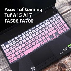 Capa protetora para teclado de laptop Asus Tuf Gaming Tuf A15 A17 F15 FX506 15615 6Inc HKey Board para FA7 06FA5 06FA5 06iuFA5 06ivFa5 06iiFa7 06iiFA7 06iuFX5 06LF