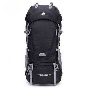 Pacotes de mochila grátis Knight 60L Backpacks de caminhada ao ar livre Rucksack Sport Backpack Salpings de escalada Sacos de trekking à prova d'água 230821