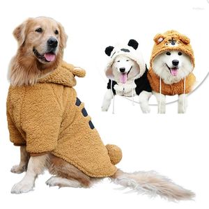 Köpek giyim efsanesi kapüşonlu kıyafetler bahar ve sonbahar kış sıcak kıyafetli evcil hayvan kapüşonlu orta büyük köpekler