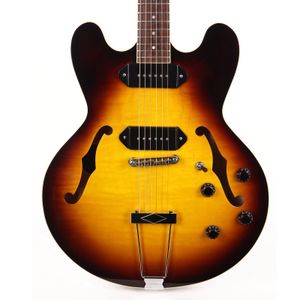 Ele ritage h-5 30 Hollowbody original Sunburst Electric Guitar da mesma forma que as fotos