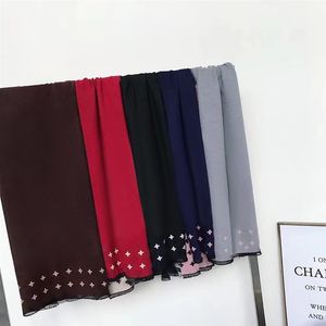 Winter Scarf Pashmina For Women Designers warm 2021 Fashion Woman check Cashmere Wool infinity thick Long Shawl Wrap sciarpe Big S238G